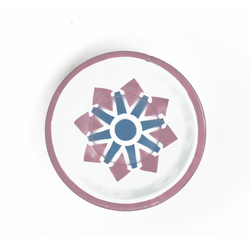 Painted Metal Plate Saj