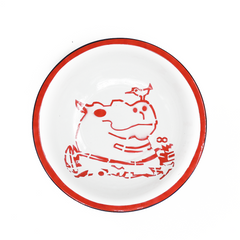 Painted Metal Plate Saj