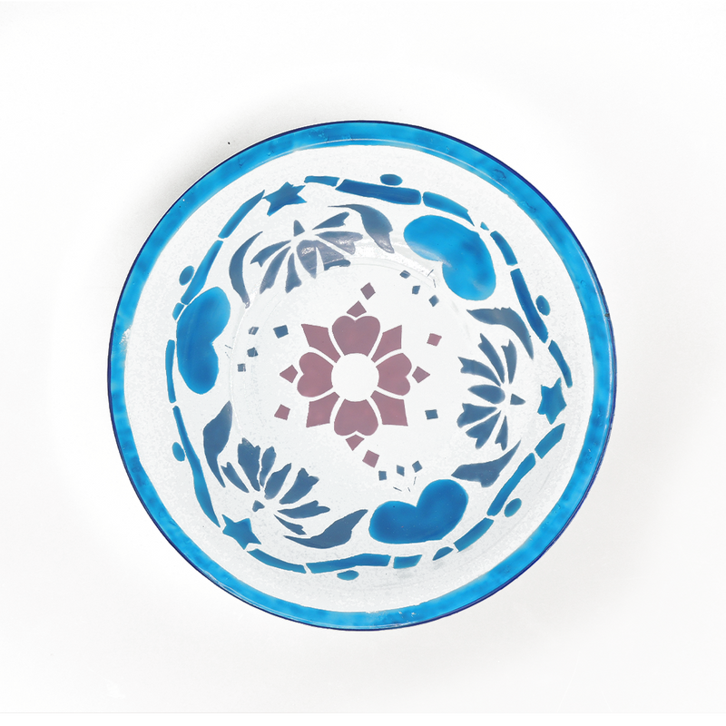 Painted Metal Plate Saj