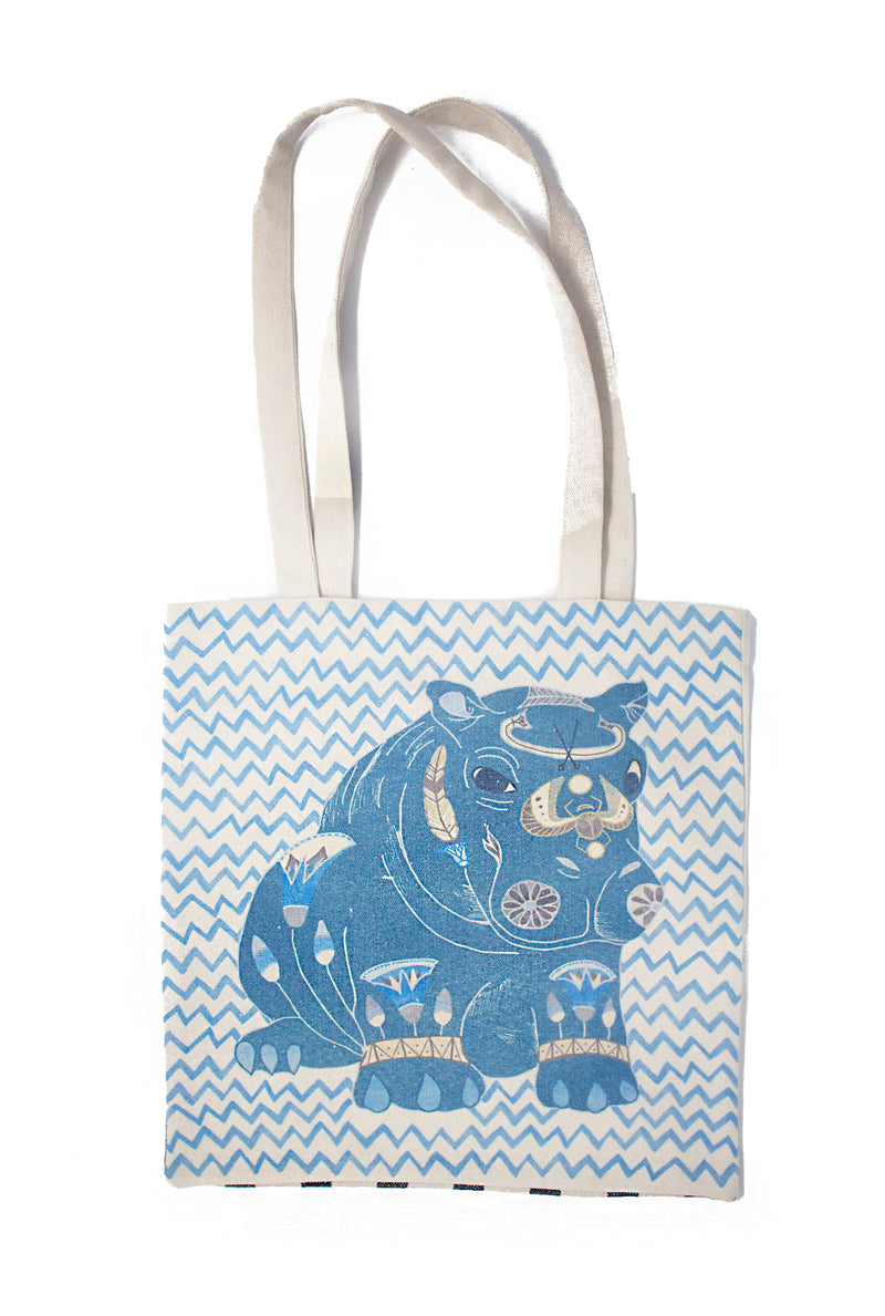 Tote Bag Hippo