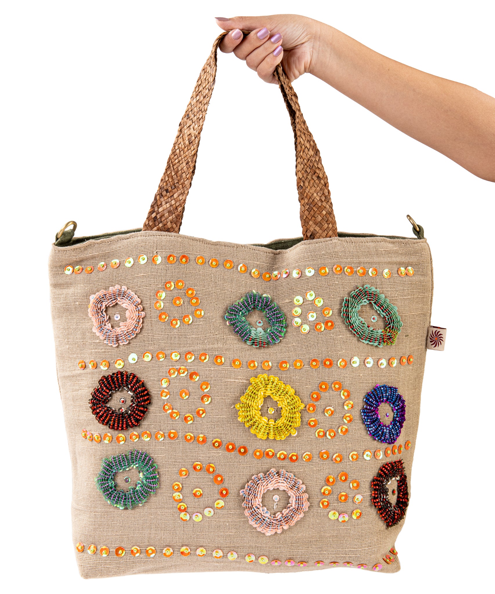 Linen Embroidered Bag MarkazStore