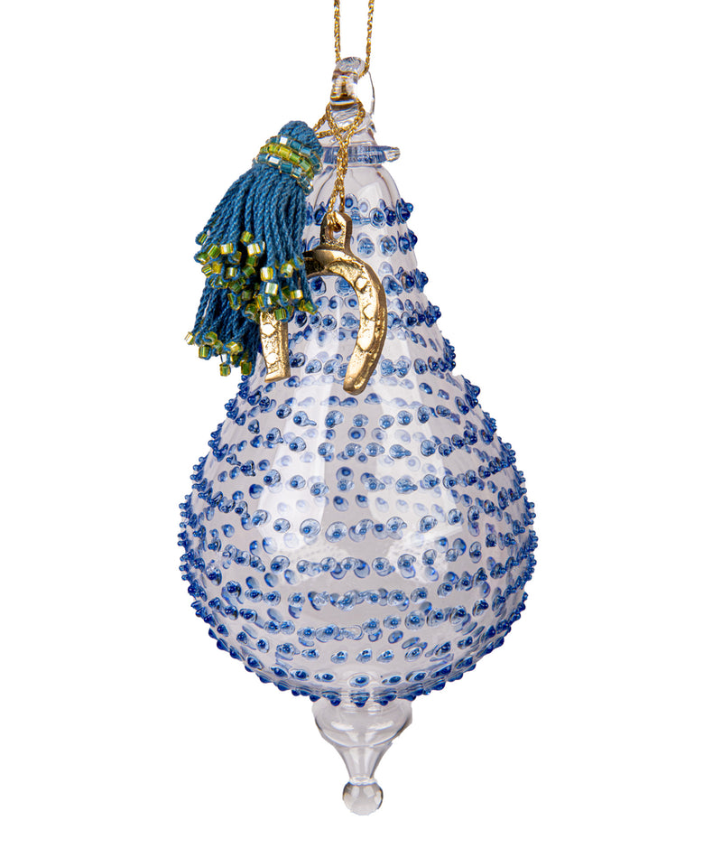 Spotted Glass Festive Ball Ornaments 2022