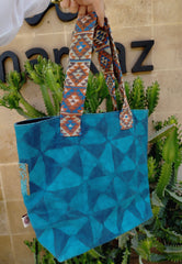 Batik Blue Bag