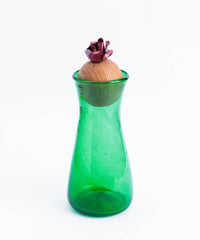 Flowery Glass Vase/Jug