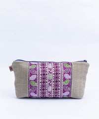 Lilac Embroidery Purse