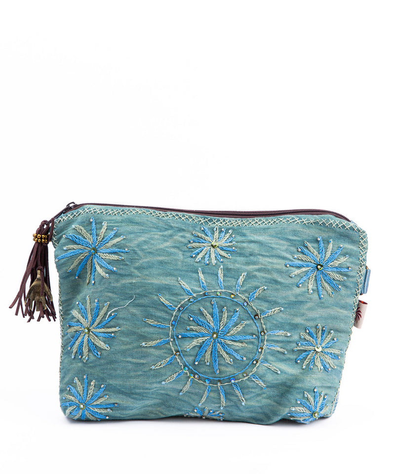 Batik Embroidered Purse