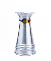 Metal Wide-Top Vase