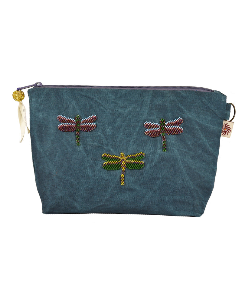 Triple Dragonfly Purse
