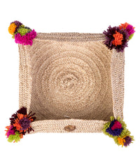 Shandaweel Flowery Bread Basket