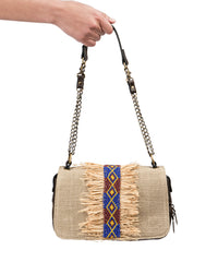 Cairo Handbag with Straw
