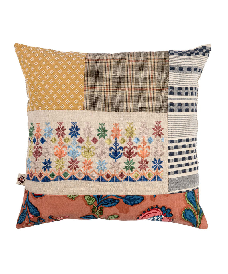 Sinai Floral Patchwork Cushion