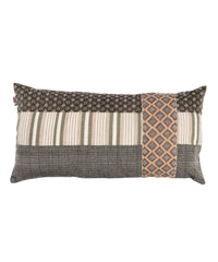 Neutral Long Patch Cushion
